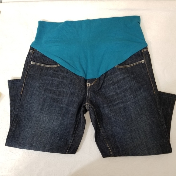 𝅺"live your life" Maternity jean capris - Picture 9 of 9